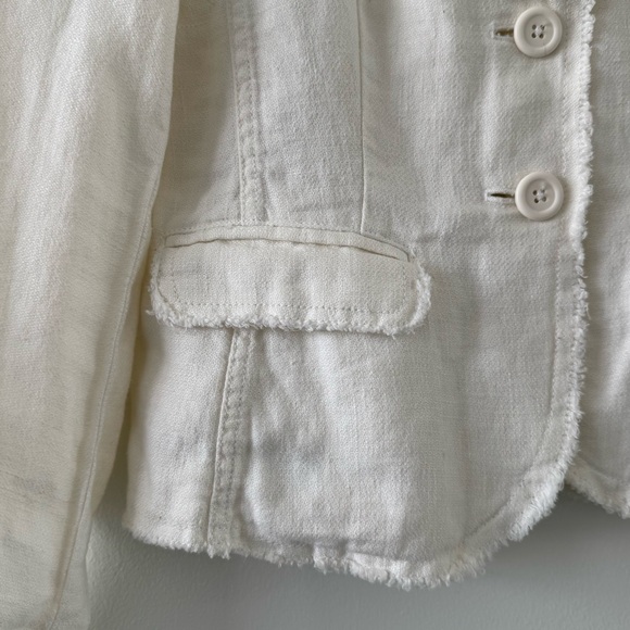 J Crew 100% Linen Jacket - Picture 2 of 5